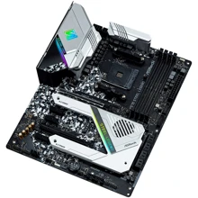 ASRock X570 Steel Legend: Разъемы на плате PCI Express x1, SATA 3.0