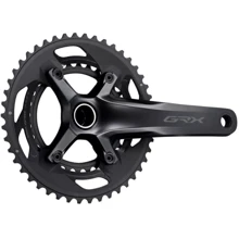 Шатуни Shimano FC-RX600-11-2 GRX (11Х2) інтегрована вісь, 175мм 46Х30, без каретки (EFCRX600112EX60): Кількість зірок 2