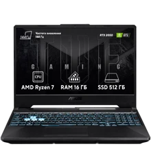 Ноутбук ASUS TUF Gaming A15 FA506NFR Graphite Black (FA506NFR-HN090): Экран 15.6" IPS (1920x1080) Full HD