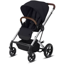 Коляска Cybex Balios S Lux SLV Deep Black с бампером (520001249): Тип коляски Прогулочная
