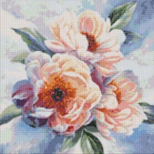 Алмазная мозаика Идейка Красота пион ©annasteshka AMO7284 40х40 см: Производитель Идейка