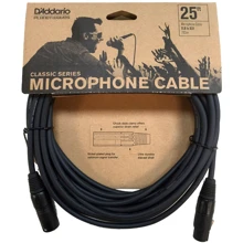 Мікрофонний кабель PLANET WAVES PW-CMIC-25 Classic Series Microphone Cable 25ft: Виробник PLANET WAVES