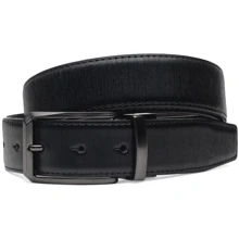 Чоловічий ремінь Borsa Leather чорно-коричневий (C135-ZZ4026-2): Стать Чоловік