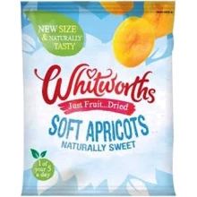 Абрикосы Whitworths сушеные 140 г (5000234050319): Вес нетто 140 г