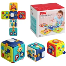 Развивающая интерактивная игрушка раскладной A-Toys Куб (G0126): Тип детская головоломка