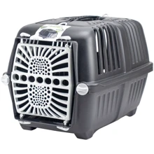Переноска MPS Eco Pratico 1 Plast Black 48x31.5x33 см живой вес 12 кг (PR 1 ПЛАСТ ЧОРНИЙ): Производитель MPS