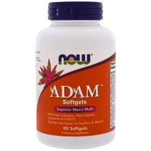 NOW Foods Adam Superior Men's Multi Мультівітаміни для чоловіків 90 гелевих капсул: Тип мультивітаміни