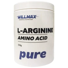 Амінокислота для спорту Willmax L-Arginine 350 g Pure: Смак Без вкуса