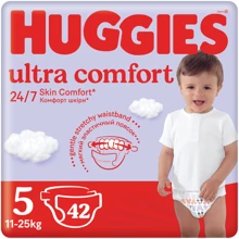 Подгузники Huggies Ultra Comfort 5 (12-22 кг) Jumbo 42 шт (5029053567884_5029053567594): Тип Подгузники