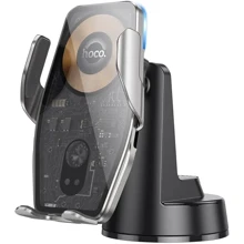 Держатель Hoco Car Holder Wireless Charger HW27 15W Black: Производитель HOCO