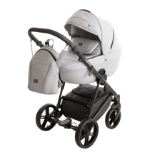 Универсальная коляска 2 в 1 Broco Miracle Black 9023-BMB-04, grey, серый: Тип коляски Универсальная коляска (2-в-1)