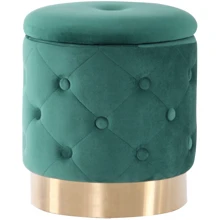 Пуф AMF Little Janett Green / Golden Chrom (547494): Производитель AMF
