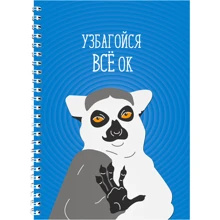 Блокнот PAPAdesign "Узбагойся все ОК": Производитель PAPAdesign