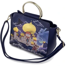 Сумка Loungefly Disney - Jasmine Castle Crossbody Bag фиолетовая (WDTB2269): Тип Сумка