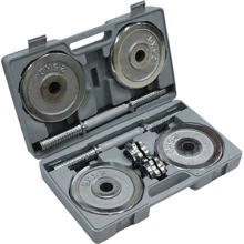 Гантель FitLogic BDB-20C: Вес гантели, кг 9 кг