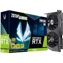 Відеокарта Zotac GAMING GeForce RTX 3050 Twin Edge OC (ZT-A30500H-10M): Обсяг пам'яті, Гб 8