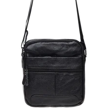 Чоловіча сумка планшет Borsa Leather чорна (K11030-black): Стать Чоловік