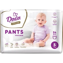 Трусики-подгузники Dada Elite Care 5 Junior 12–17 кг 34 шт: Тип Подгузники-трусики
