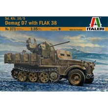 Полугусеничный тягач ITALERI Demag D7 с пушкой Flak 38 (IT0371): Производитель ITALERI