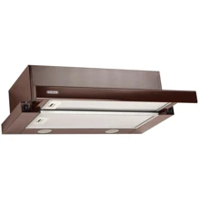 Вытяжка ELEYUS Storm 700 LED SMD 60 BR: Тип воздухоочистителя Рециркуляция, Отвод