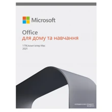 Офисная программа Microsoft Office Home and Student 2021 Ukrainian CEE Only Medialess (79G-05435): Производитель Microsoft