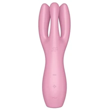 Клиторальный вибратор Satisfyer Threesome 3 Pink с тремя пальчиками: Для кого Для женщин