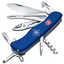 Мультитул Victorinox Skipper 111мм/17предметов/синий нейлон (0.9093.2W): Тип Карманный