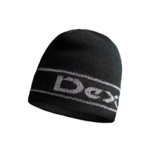 Мужская шапка DexShell Beanie Reflective Logo водонепроницаемая черная S/M 56-58 см (DH373BLKSM): Производитель DexShell