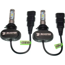 LED лампа Baxster S1 HB4 (9006) 5000K 4000Lm (2 шт): Головной свет Противотуманная, Дальний свет, Ближний свет