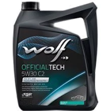 Моторное масло WOLF OFFICIALTECH 5W30 C2 4л: Тип Синтетическое