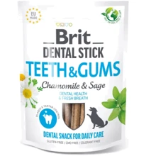 Ласощі Brit Dental Stick Teeth and Gums для собак здорові ясна та зуби ромашка та шавлія 251 г (8595602564354): Виробник Brit Care