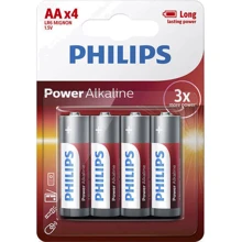 Philips AA bat Alkaline 4шт PowerLife (LR6P4B/10): undefined undefined