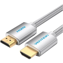Кабель и переходник Vention HDMI to HDMI 3.0m V2.0 4K 60Hz Silver Metal Type (AABII): Тип кабель