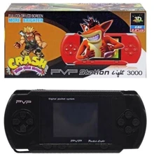 Портативна ігрова консоль PVP Station Light 3000 чорна (C57278): Тип игровая консоль
