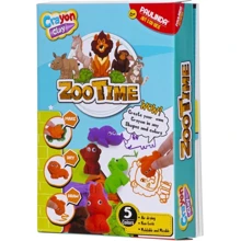 Набор для творчества Paulinda Crayon clay 2 в 1 Зоопарк (PL-194002): Производитель PAULINDA