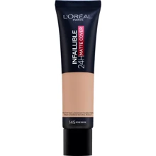L'Oreal Paris Infaillible 24h Matte Cover N145 Rose Beige Тональный крем 30 ml: Вид Тональные средства