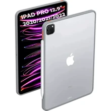 Аксесуар для iPad BeCover TPU Case Transparance Shell Edge Gray для iPad Pro 12.9 (2020-2022) (711687): Колір серый