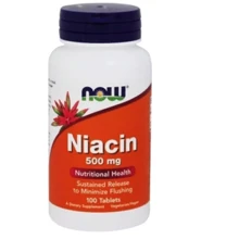 Now Foods Niacin, 500 mg, 100 Tabs (NF0480): Тип Витамин B
