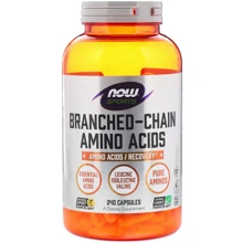 Амінокислота для спорту Now Foods Branched Chain Amino Acids, 240 Capsules: Смак Без смаку