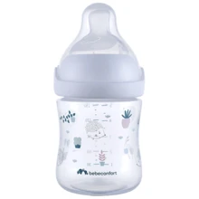 Бутылочка для кормления Bebe Confort EMOTION PHYSIO Urban Garden 150ml белая (3102209110): Материал пластик