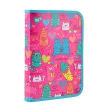 Папка для тетрадей пластиковая на молнии В5, 1 Вересня Lovely Cats (491574): Тип Папка для тетрадей