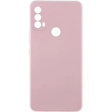 Чехол для телефонов TPU Case Getman Liquid Silk Full Camera Pink Sand for Motorola E40: Совместимость Motorola E40