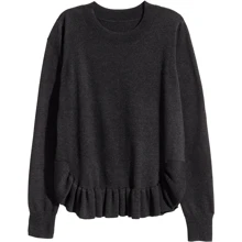 Джемпер H&M 4380644 40 черный: Сезон Демисезон