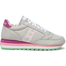 Кроссовки Saucony Jazz Triple (60579-3s) 36 (6) серые натуральная замша демисезон: Материал верха Текстиль, Натуральная замша