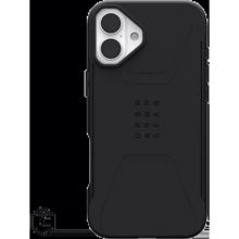 Чехол для iPhone Urban Armor Gear UAG Civilian Magsafe Black (114443114040) for iPhone 16 Plus: Цвет черный