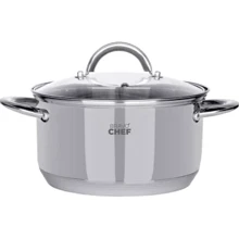 Каструля Bravo Chef з кришкою 16 см 1.8 л (BC-2001-16/1): Тип Традиционная