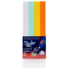 Набор стержней для 3D-ручки 3Doodler Start - МИКС (24 шт: белый, мятный, желтый, оранжевый): Производитель 3Doodler Start