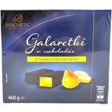 Цукерки Magnetic Galaretki o smaku gruszkowym w czekoladzie, 460 г (WT3919): Вага, г 460