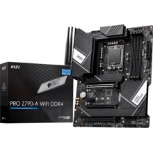 MSI PRO Z790-A WIFI DDR4: Оперативная память 4xDDR4 5333+ МГц, до 128 ГБ