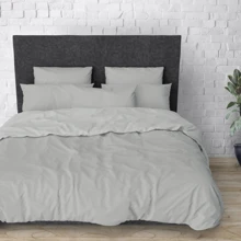 Простирадло на гумці SoundSleep Manner Аshen бязь 140х200х20см (93948708): Тип простынь
